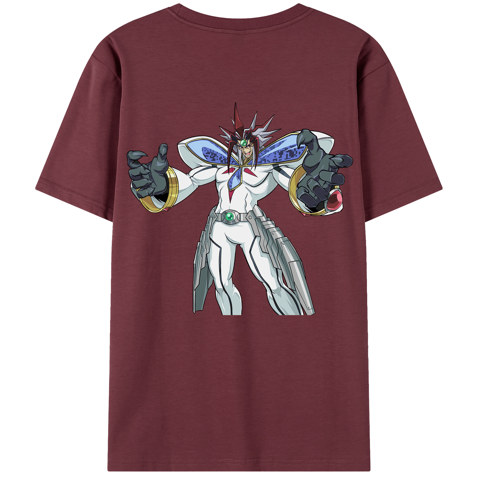 （画像用） 遊☆戯☆王 Yu-Gi-Oh! 綿100％半袖Tシャツ（背面プリント）